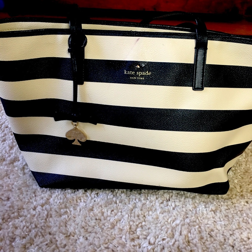 Kate Spade black/cream bag